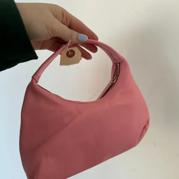 ❌SOLD❌Mansur Gavriel Mini Candy Hand Bag Calfskin Leather Light Pink - Picture 9 of 11
